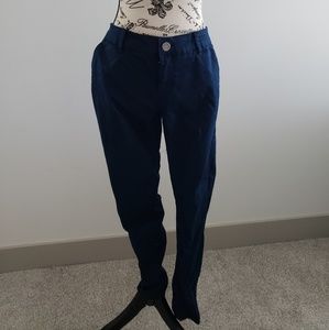 Dark blue skinny jeans